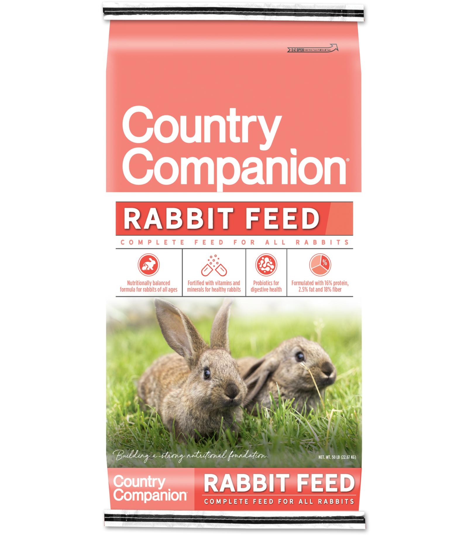 Country Companion 17% Rabbit Feed