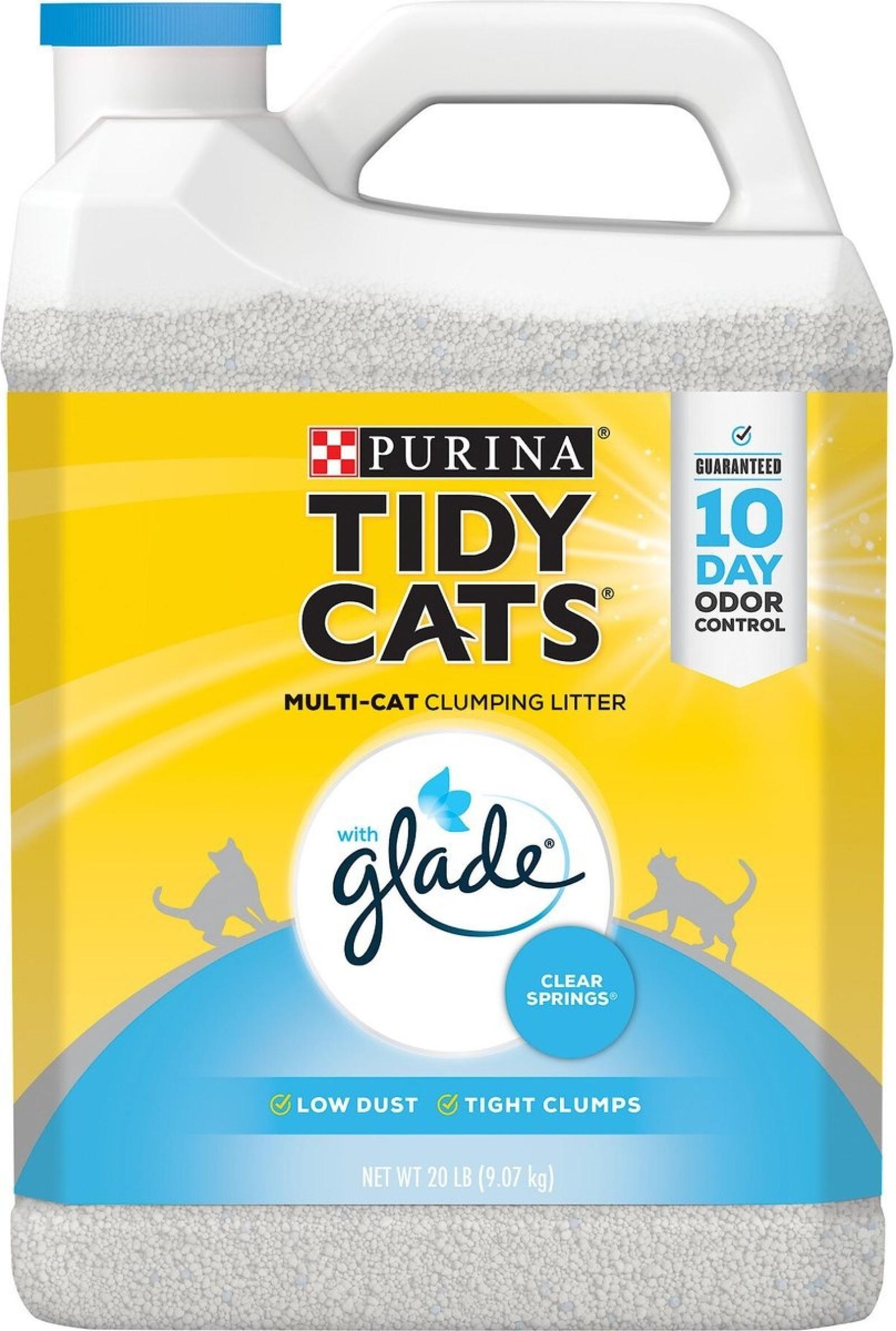 Purina Tidy Cats Multi-Cat Clumping Litter with Glade