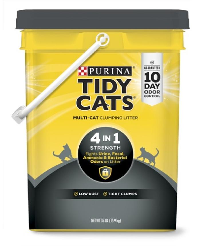 Purina Tidy Cats 4-in-1 Strength Multi-Cat Clumping Litter