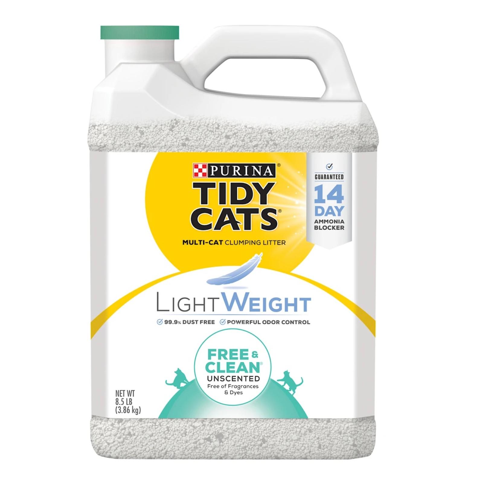 Purina Tidy Cats Lightweight Free & Clean Unscented Clumping Litter