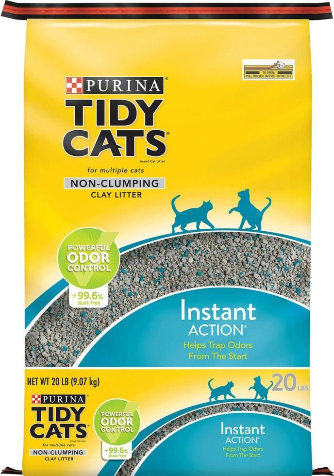 Purina Tidy Cats Instant Action Non Clumping Clay Litter