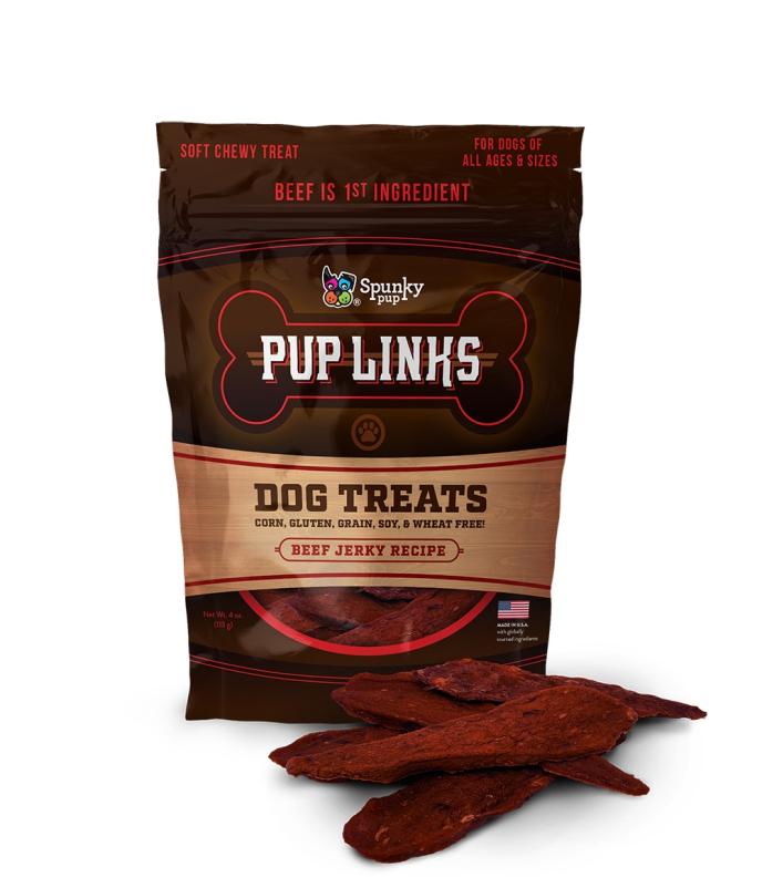 Pup Links Dog Treats - Beef Jerky Flavor