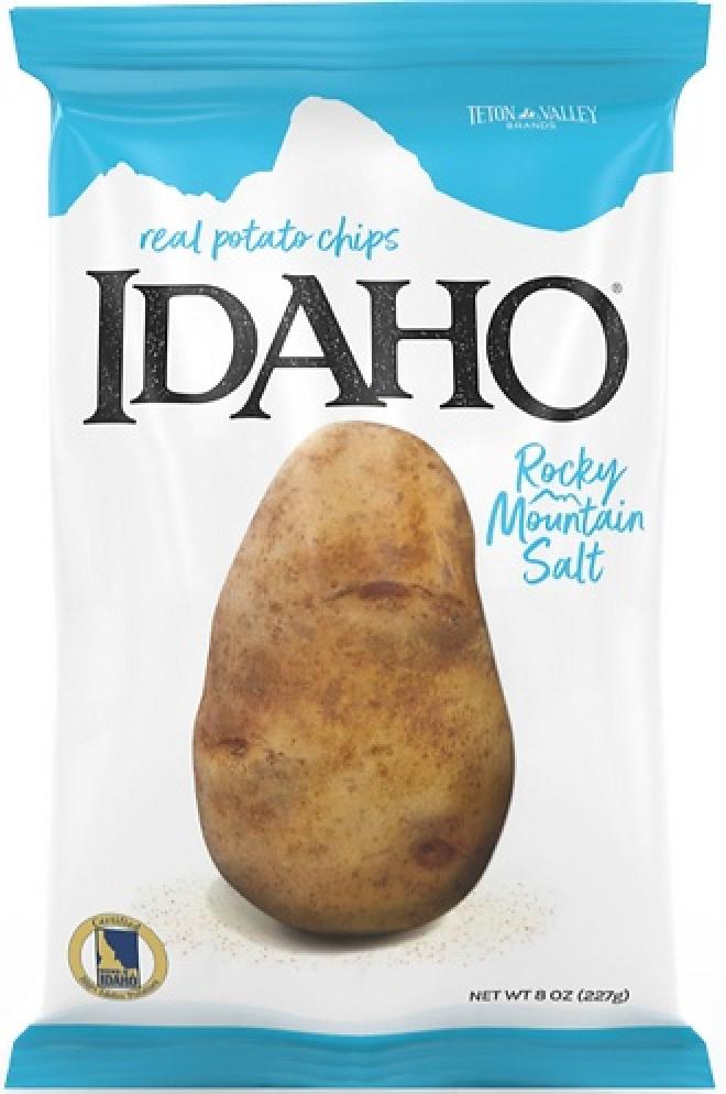 Idaho Kettle Chips Rocky Mountain Salt  8OZ