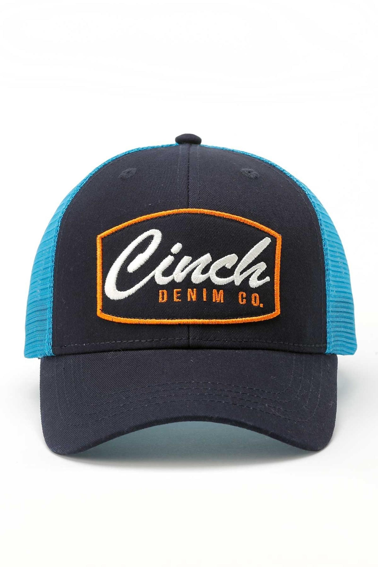 Cinch Men's Denim Trucker Cap