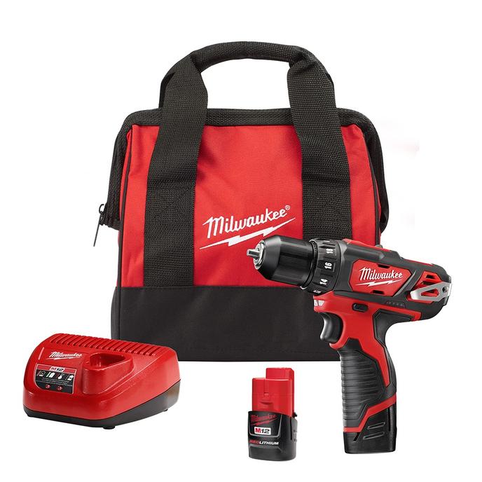 MILWAUKEE M12™ 3/8” Drill/Driver Kit