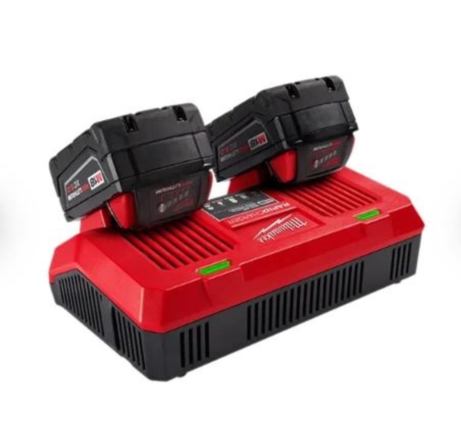 MILWAUKEE M18™ Dual Bay Simultaneous Rapid Charger