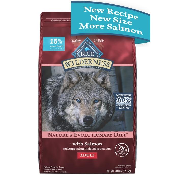 Blue Buffalo Blue Wilderness Salmon High Protein Adult Dry Dog 