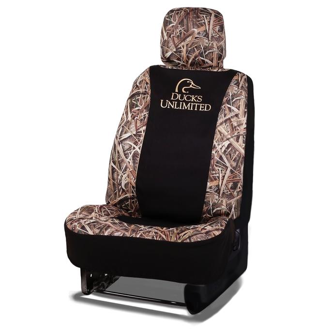 Ducks Unlimited Neoprene Low Back Seat Cover