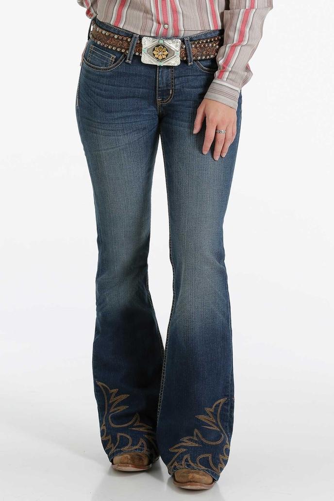Cinch Ladies Hannah Flare Moderate Rise Jeans