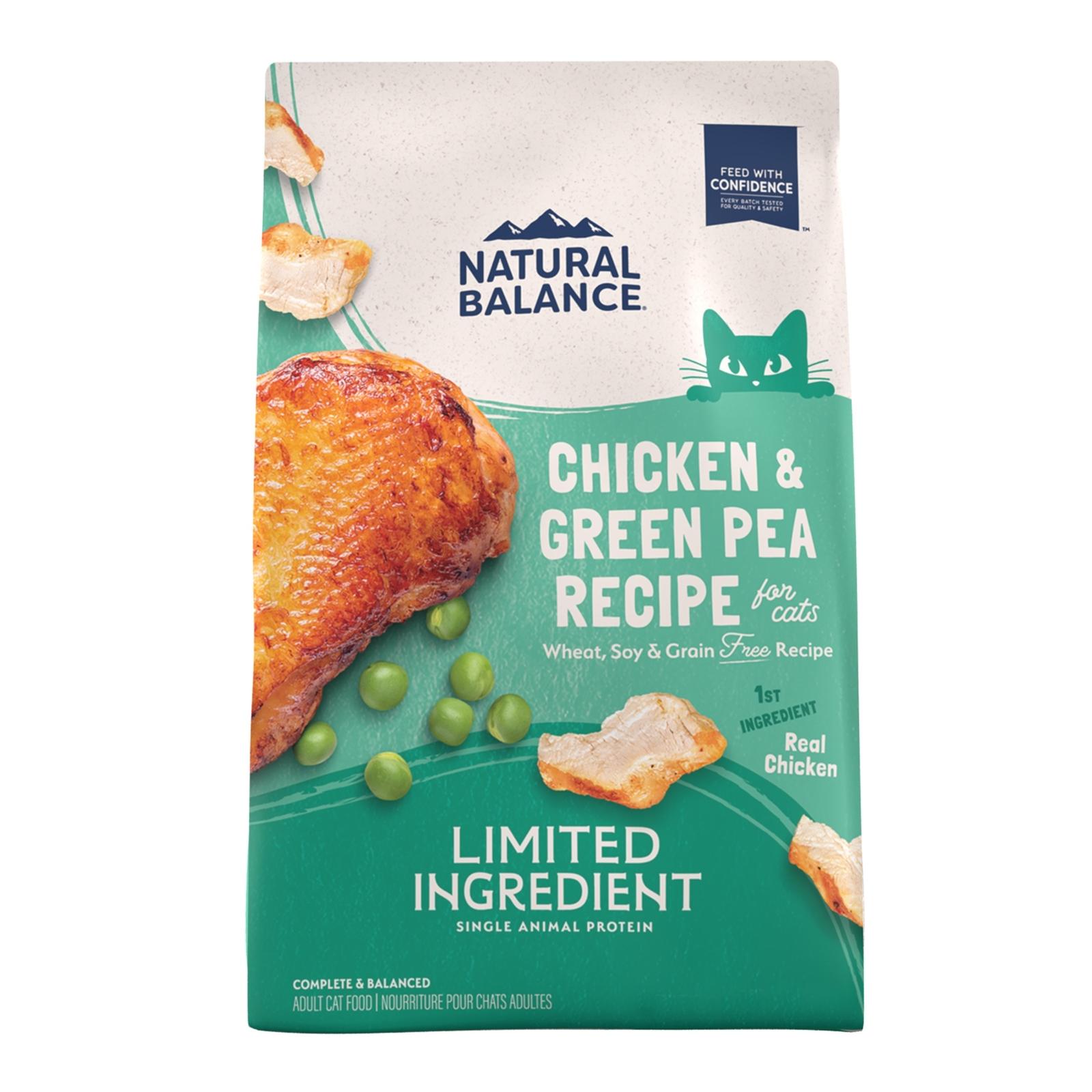 Natural Balance L.I.D.® Green Pea & Chicken Dry Cat Formula