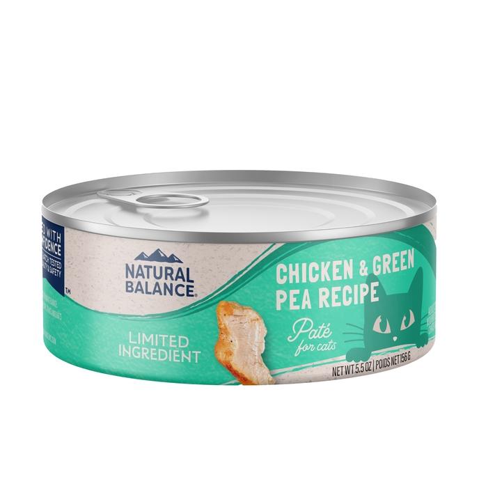 Natural Balance L.I.D.®  Chicken & Green Pea Canned Cat Formula