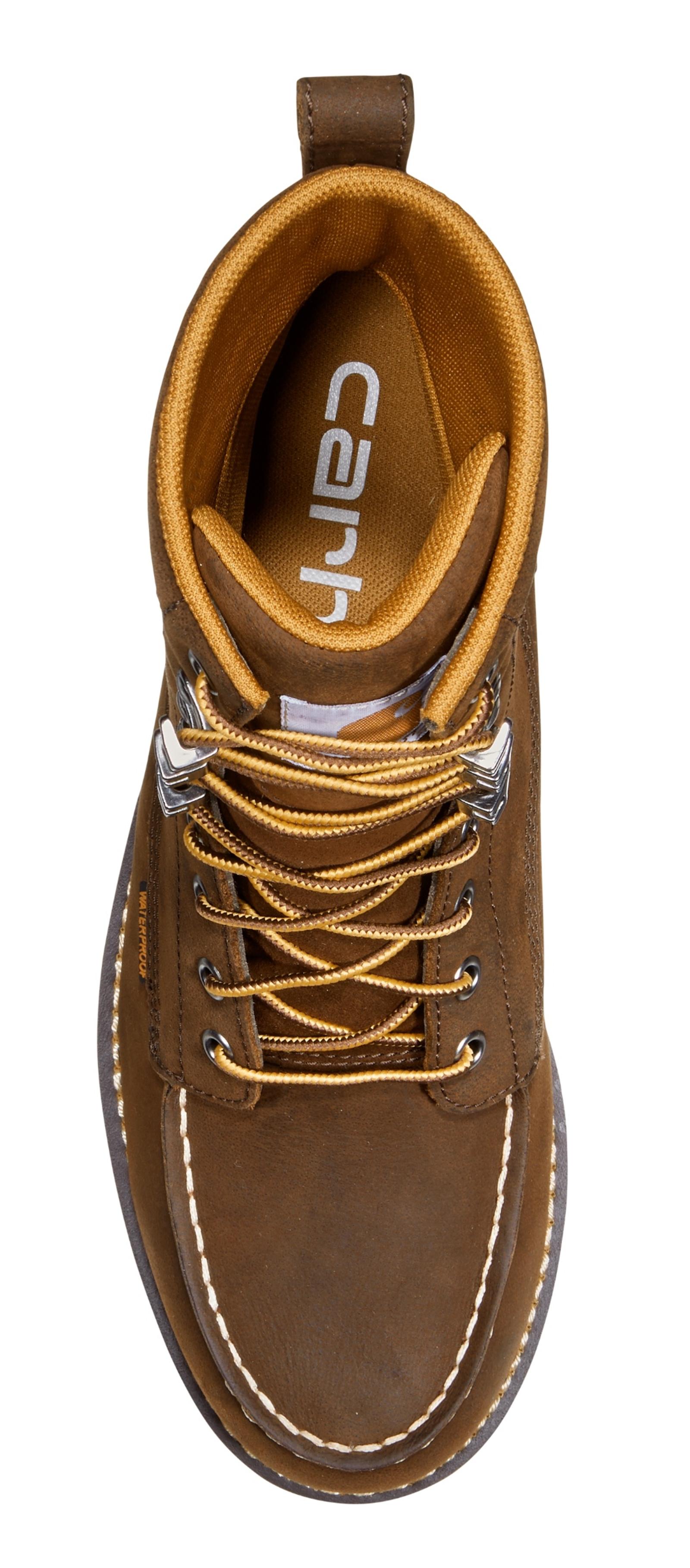 Carhartt Men's Waterproof 8" Moc Toe Wedge Boots