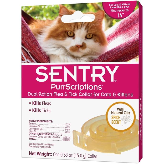 Sentry Flea & Tick Collar Cat