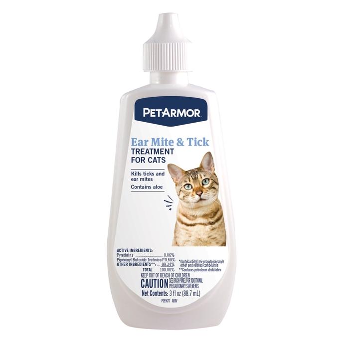 Petarmor Cat Ear Mites/Ticks Treatment