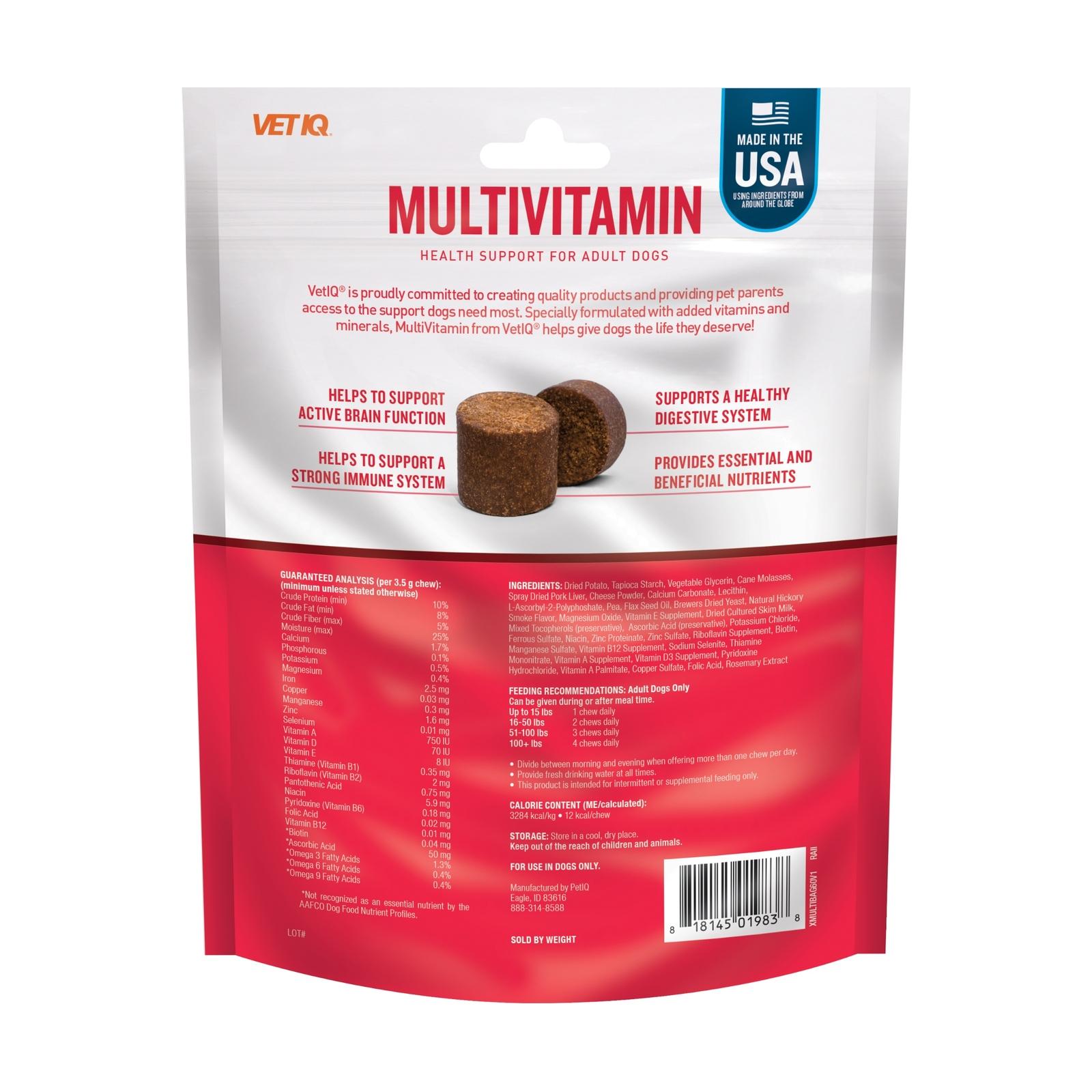 Vetiq Dog Multi Vitamin Chew 60Ct