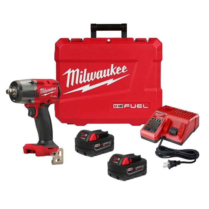Milwaukee M18 FUEL™ 1/2 " Mid-Torque Impact Wrench w/ Friction Ring Kit