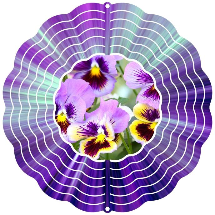Next Innovations Pansy 16" Wind Spinner