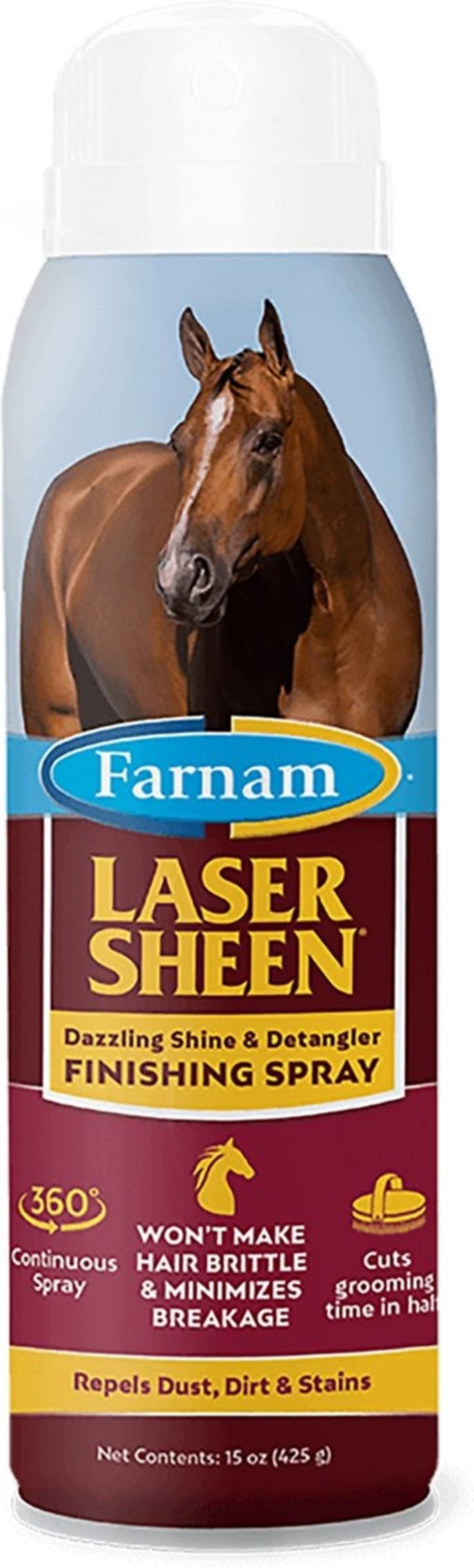 Farnam Laser Sheen Dazzling Shine & Detangler Finishing Spray