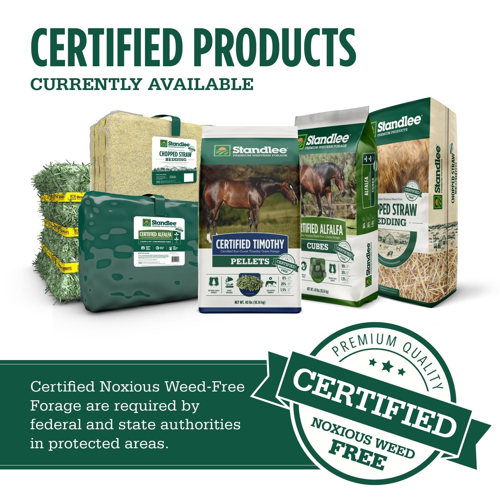 Standlee Certified Alfalfa Compressed Bale