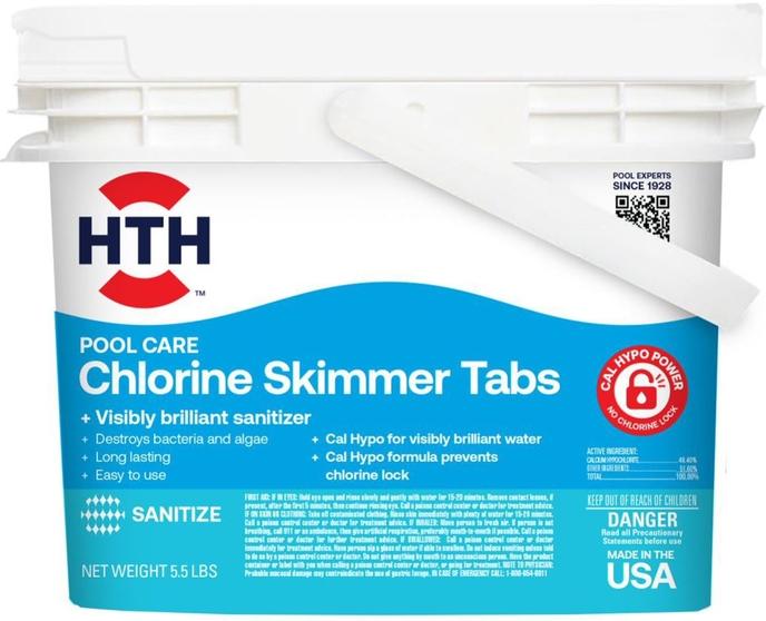 content/products/HTH Pool Care 5.5 Lb. Chlorine Skimmer Tabs