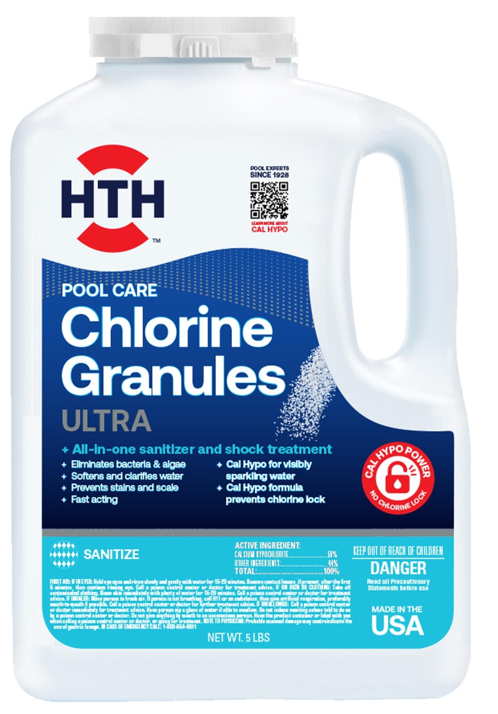 HTH Chlorine Granules Ultra 5LB