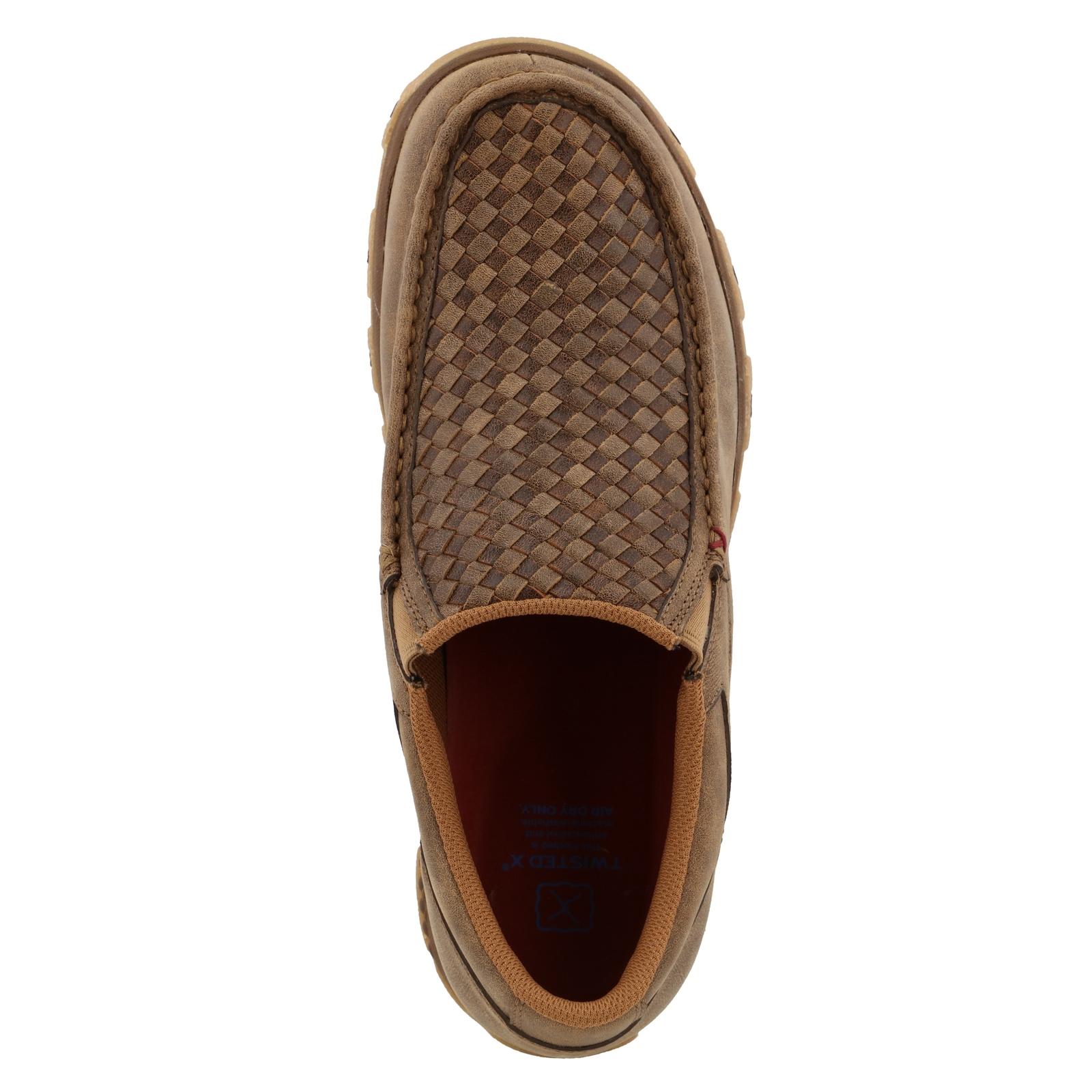 Twisted X Men's Slip-On Driving Moc with CellStretch® Back View