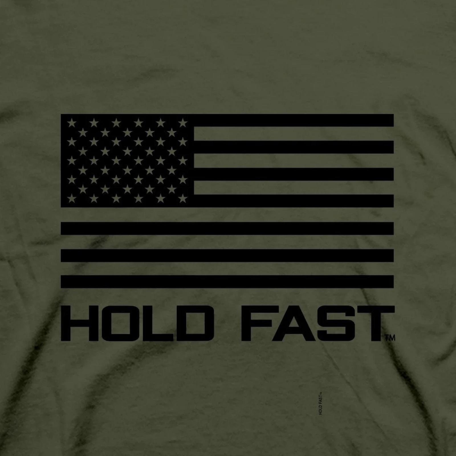 Kerusso HOLD FAST Men's T-Shirt Freedom Flag
