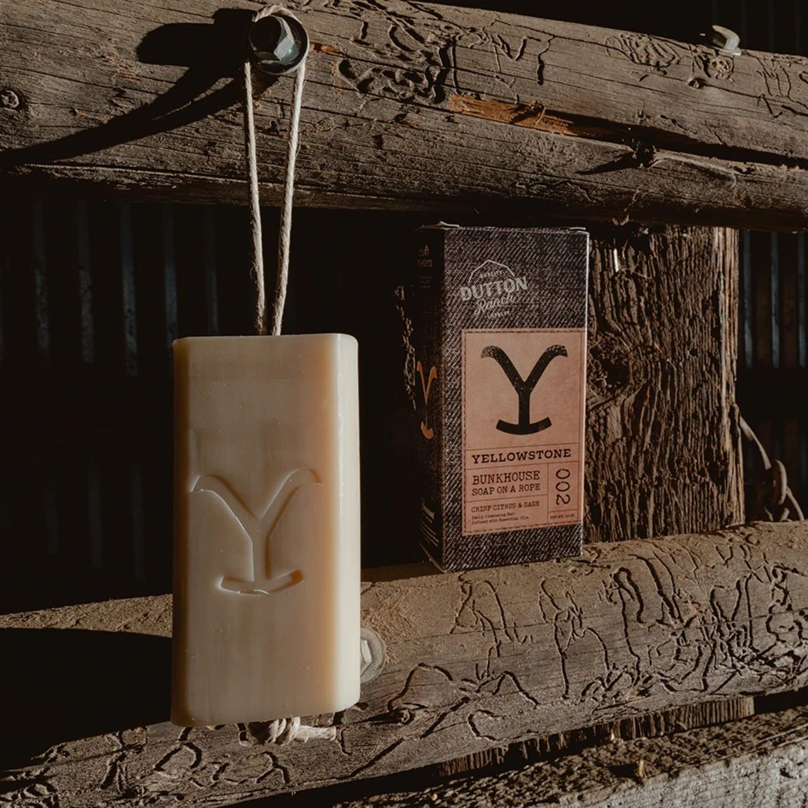 Tru Western Yellowstone Bunkhouse Soap on a Rope