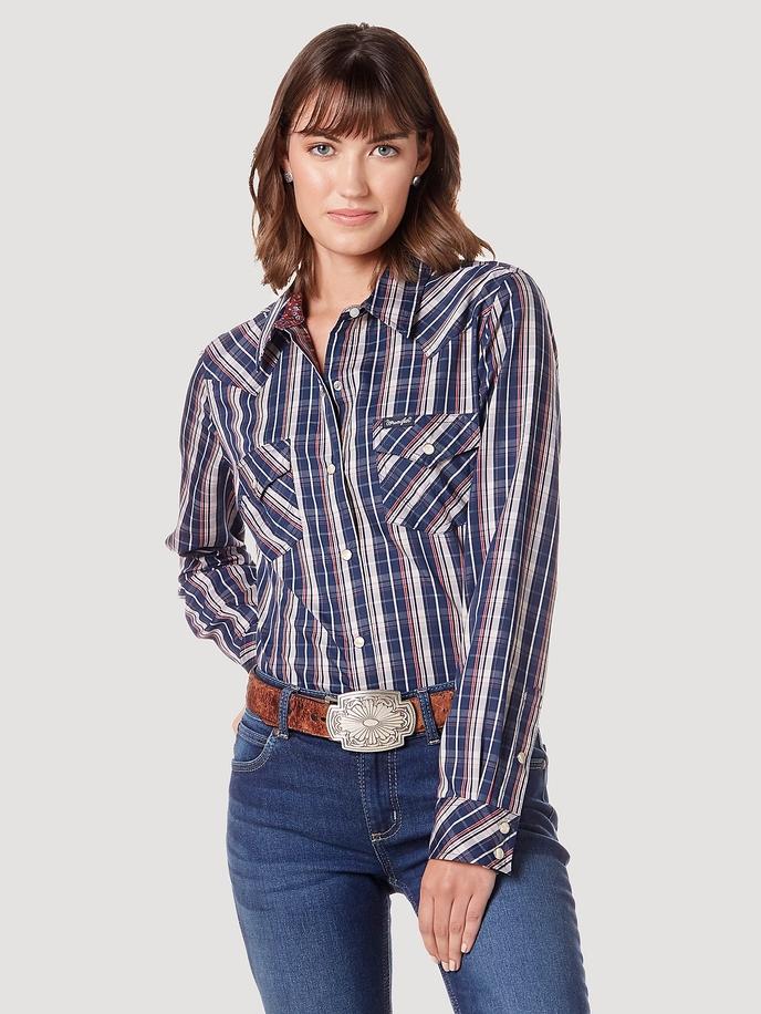 Women's Wrangler All Occasion Western Snap Shirt