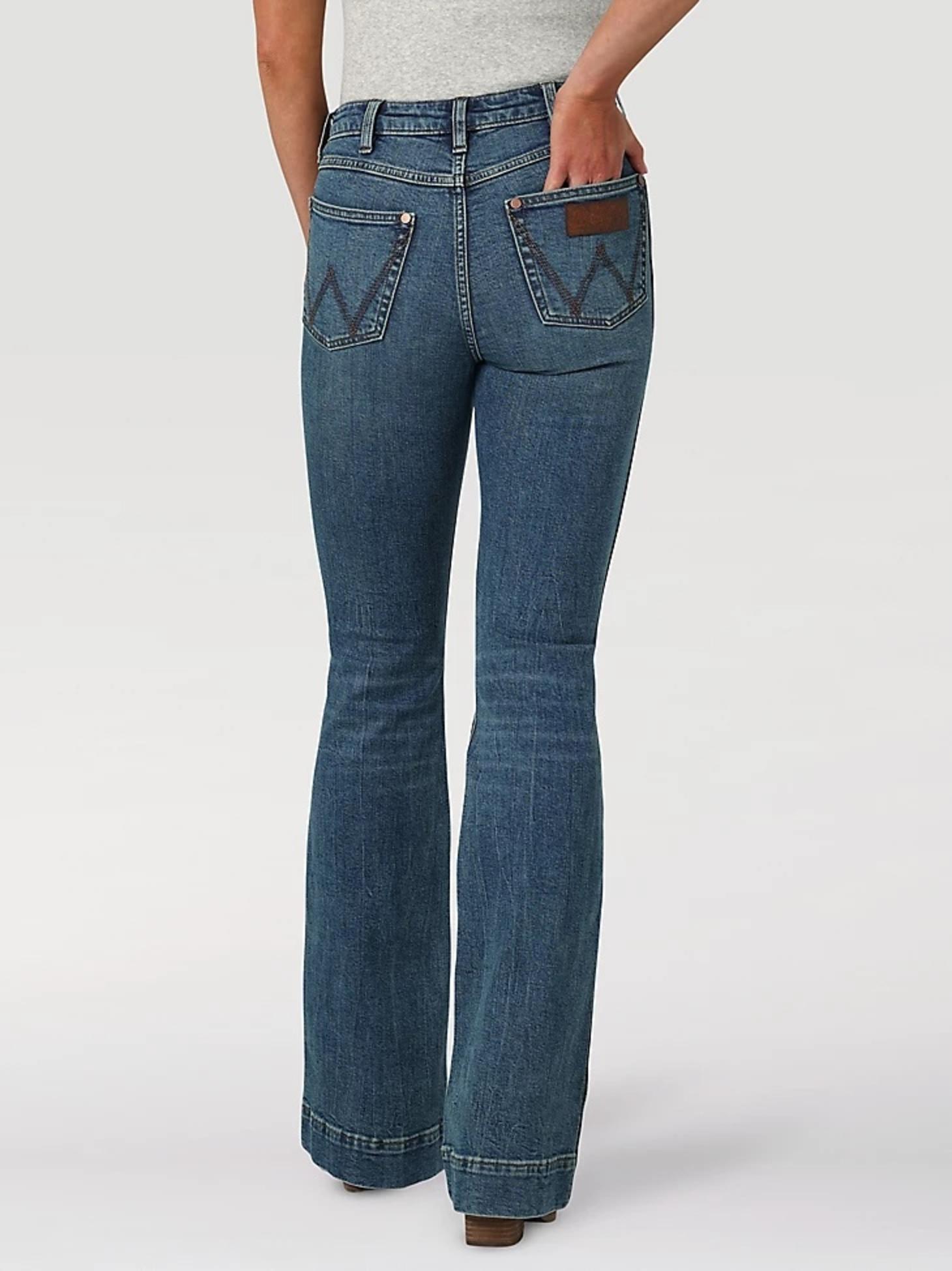 Wrangler Women's Retro® Premium High Rise Trouser Jean In Briley