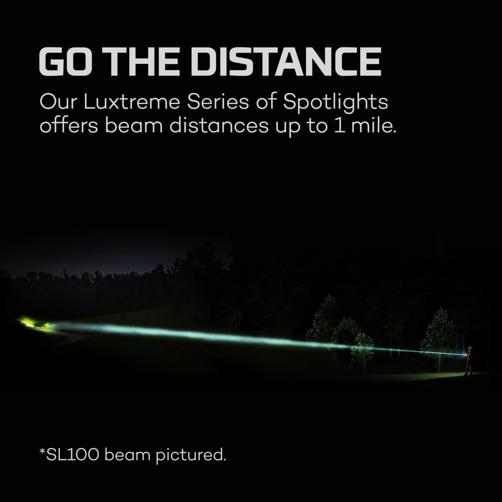 NEBO LUXTREME SL100 Rechargeable 500-Lumen LEP Spotlight Flashlight