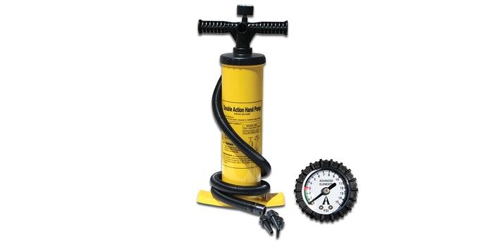 Advanced Elements Double- Action Hand Pump With Pressure Gauge