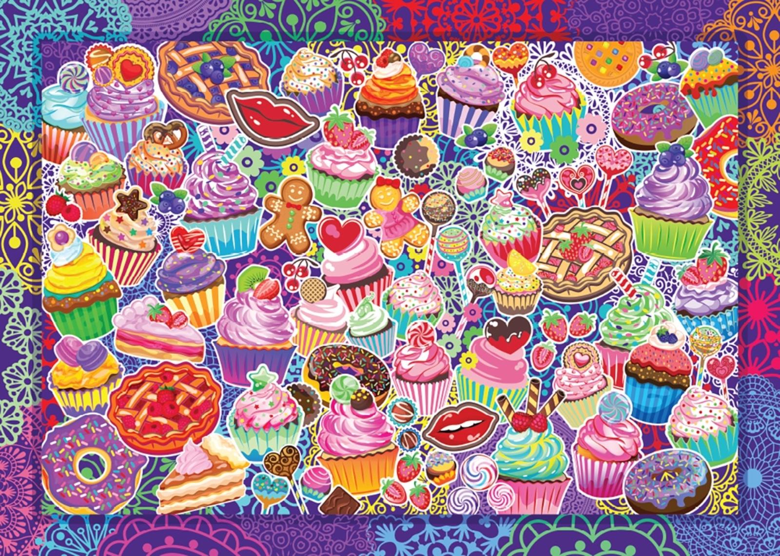 Two Lumps of Sugar Double Yummy 1000 Jigsaw Piece Puzzle