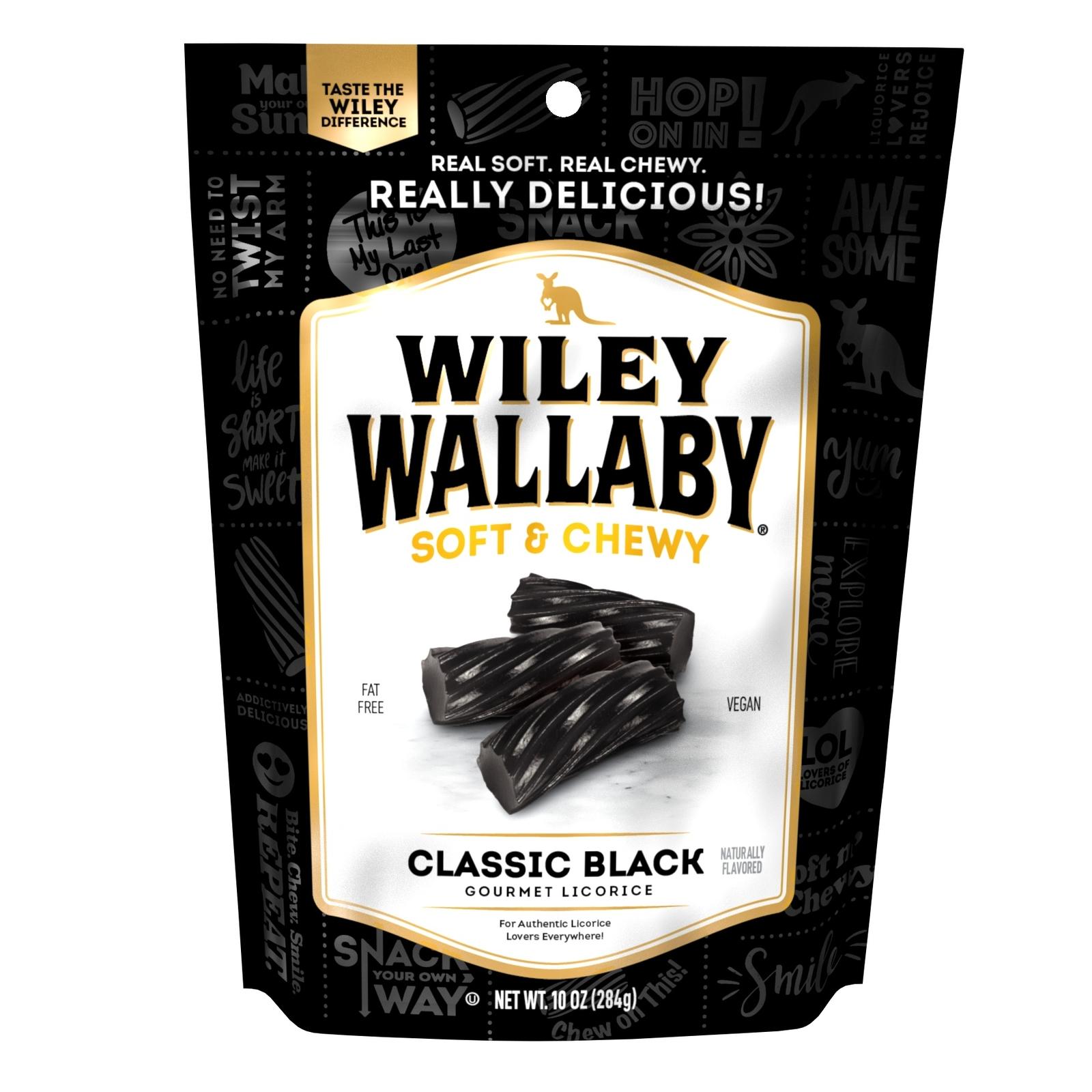 Wiley Wallaby Black Liquorice 10 oz 
