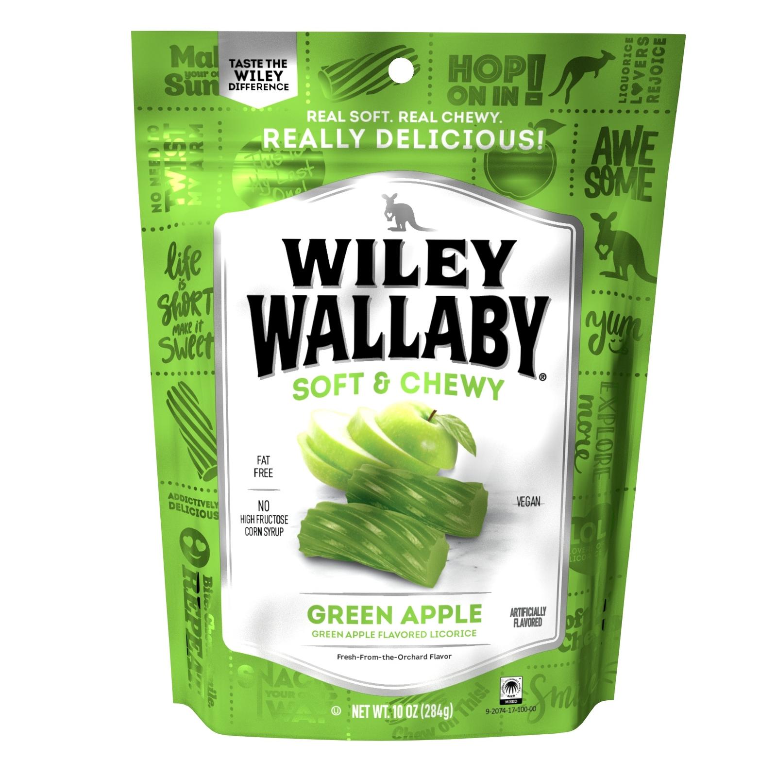 Wiley Wallaby Green Apple Licorice