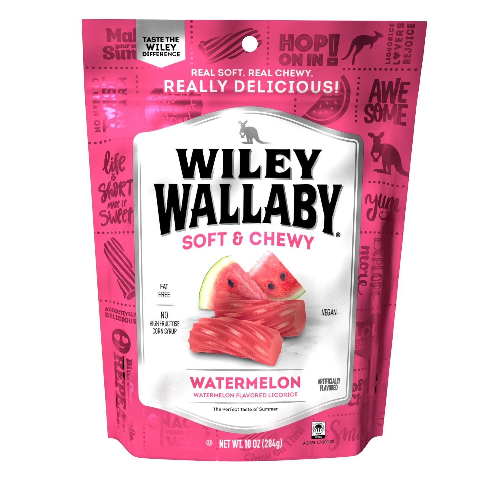 Wiley Wallaby Watermelon Liqurice 10 oz 