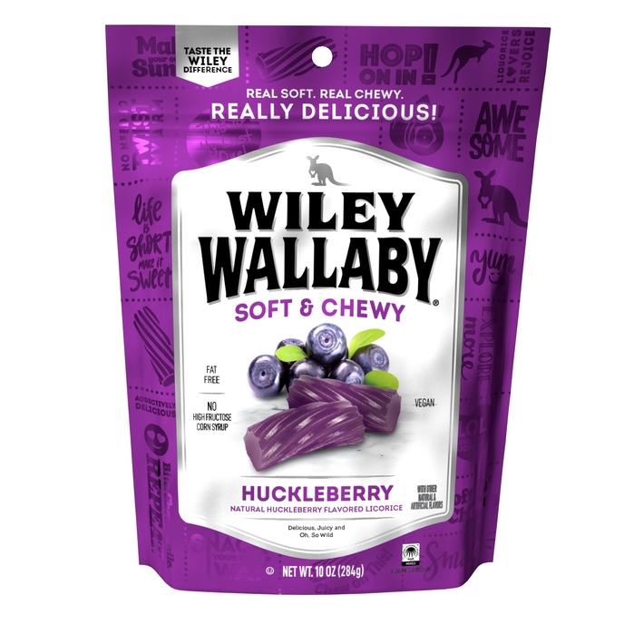 Wiley Wallaby Huckleberry Liquorice 10 oz