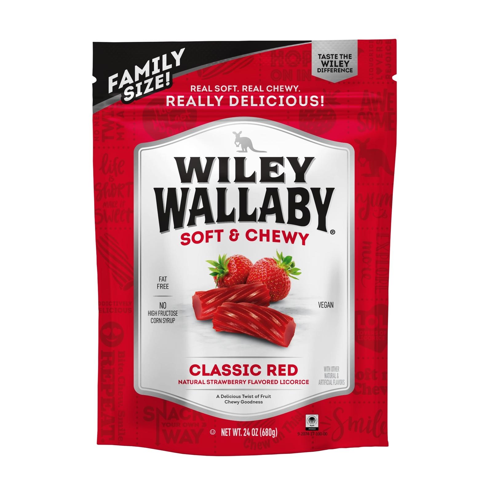 Wiley Wallaby Red Licorice 24 oz 