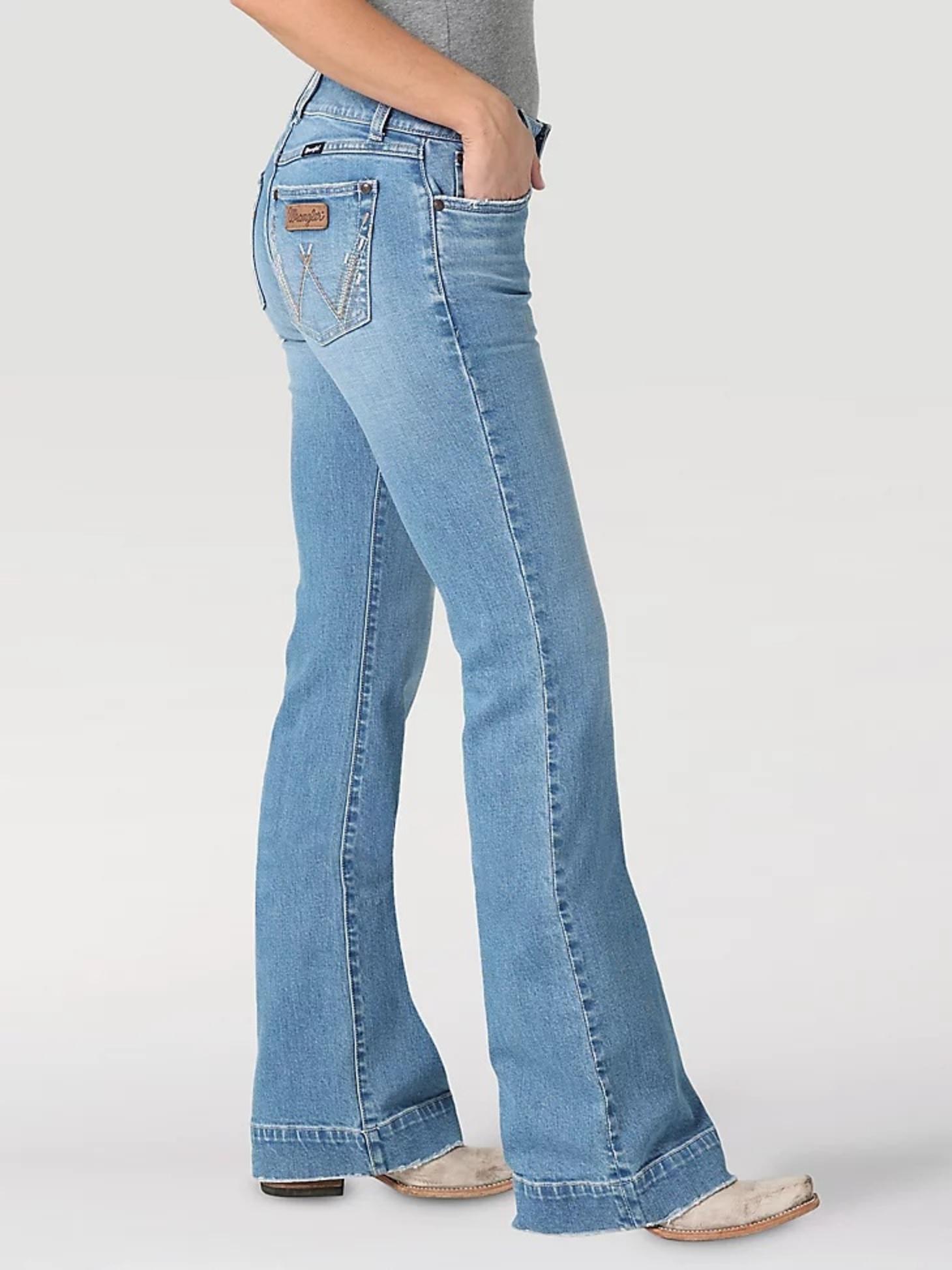 Wrangler Women's Retro® Mae Wide Leg Trouser Jean In Hallie