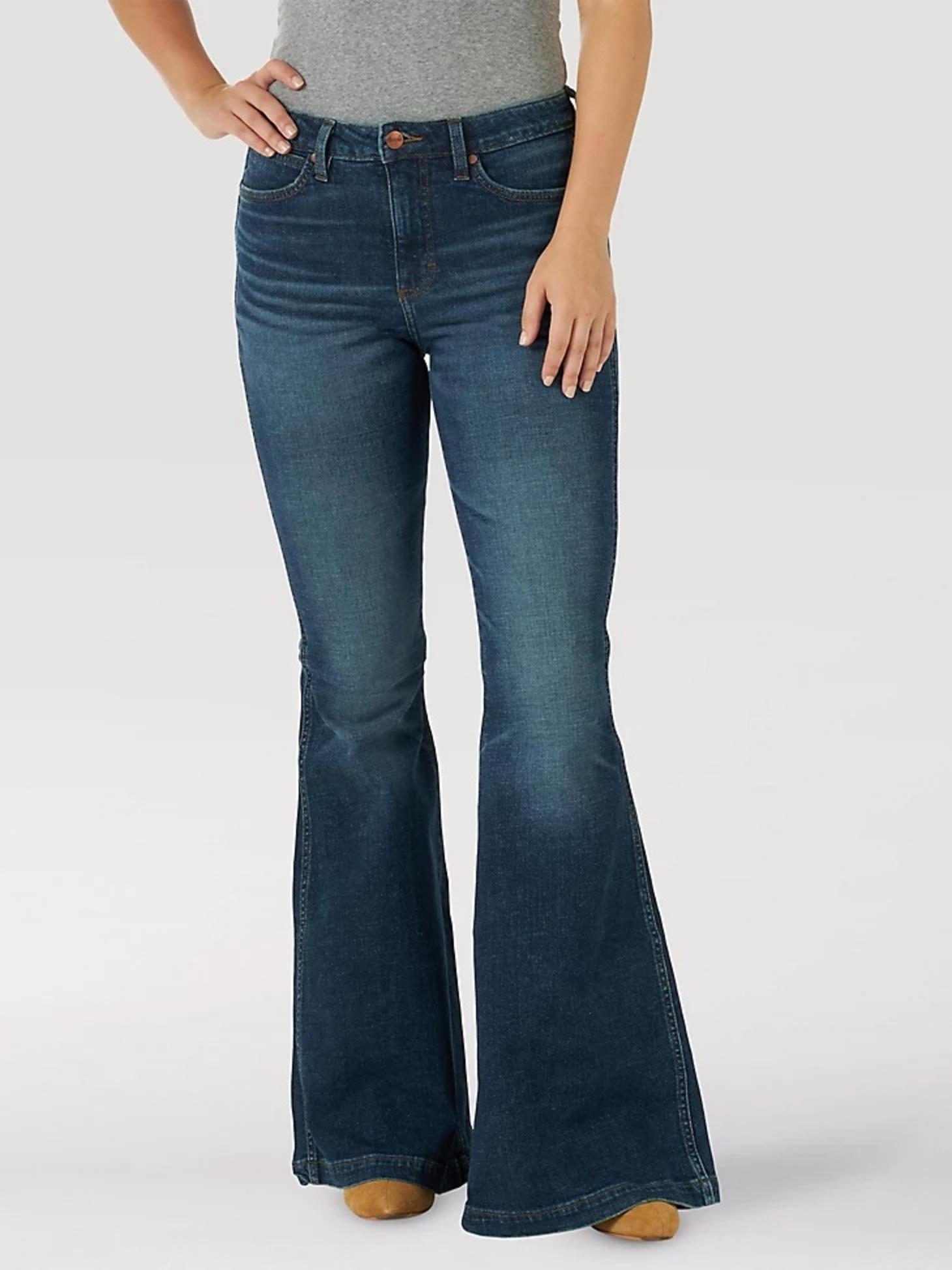 Wrangler Women's Retro High Rise Flare Jeans