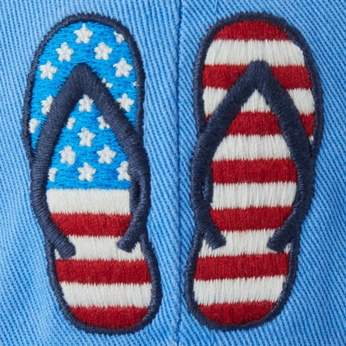 Americana Flip Flops Chill Cap