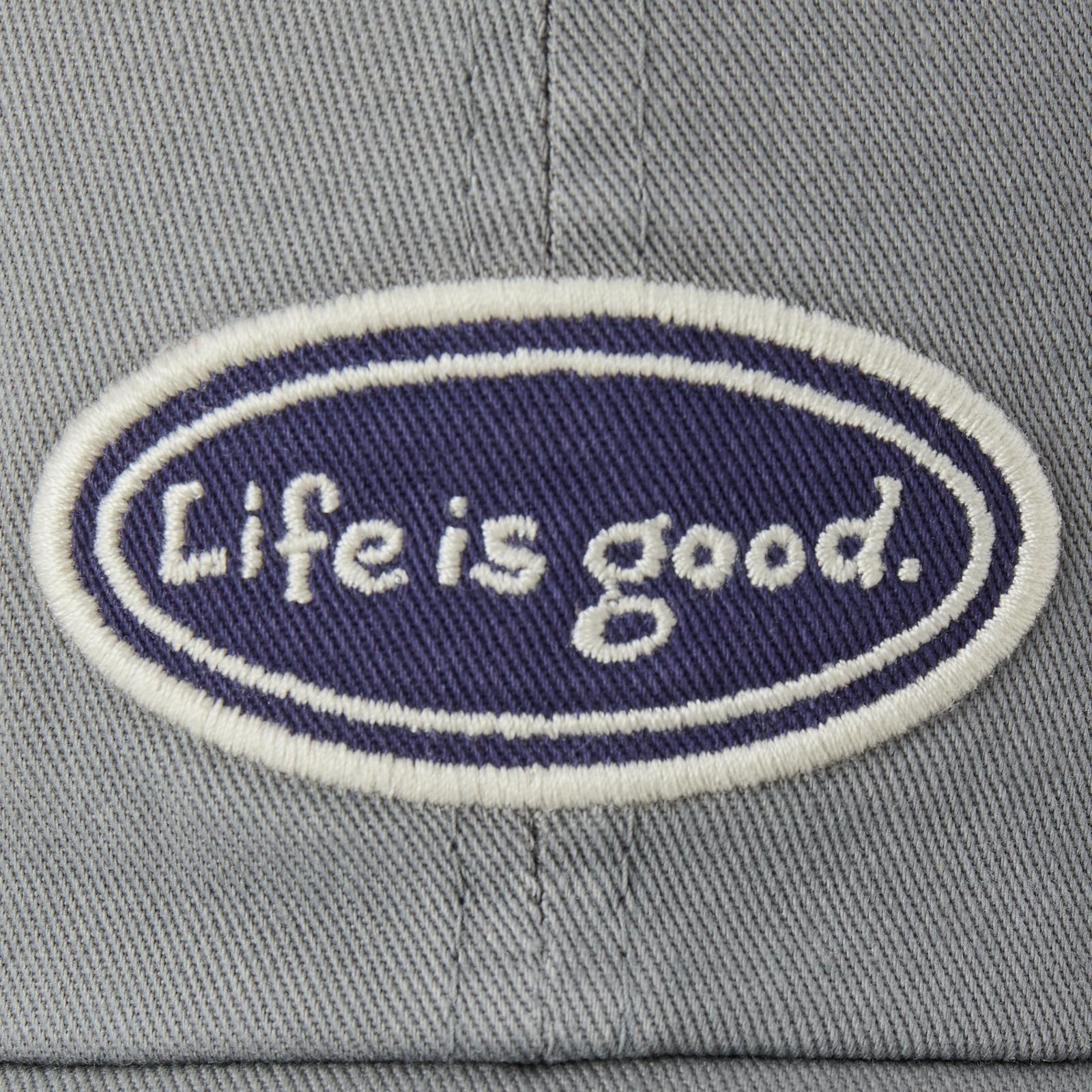 Life Is Good Vintage Oval Chill Cap