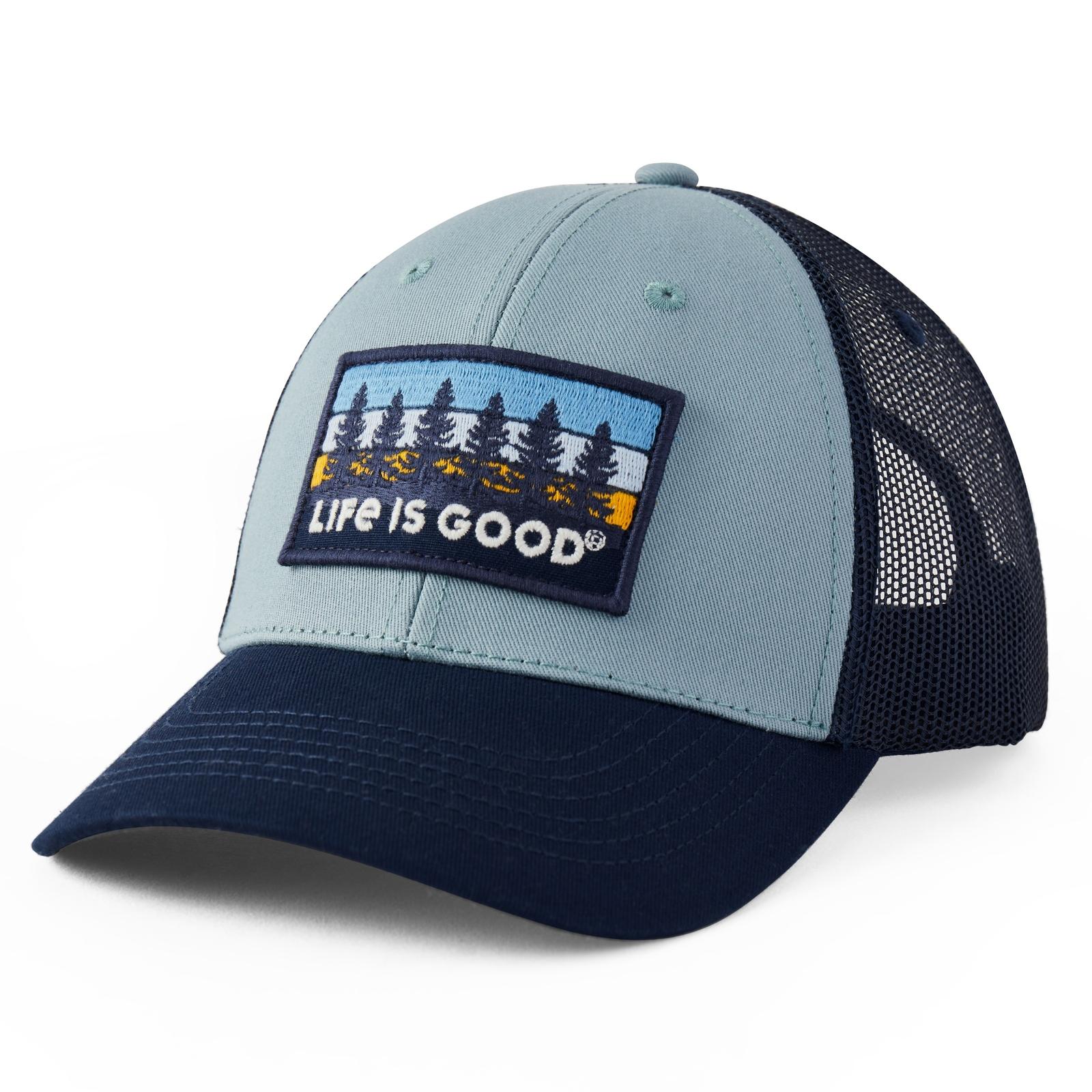 Life Is Good Tree Patch Hard Mesh Back Cap