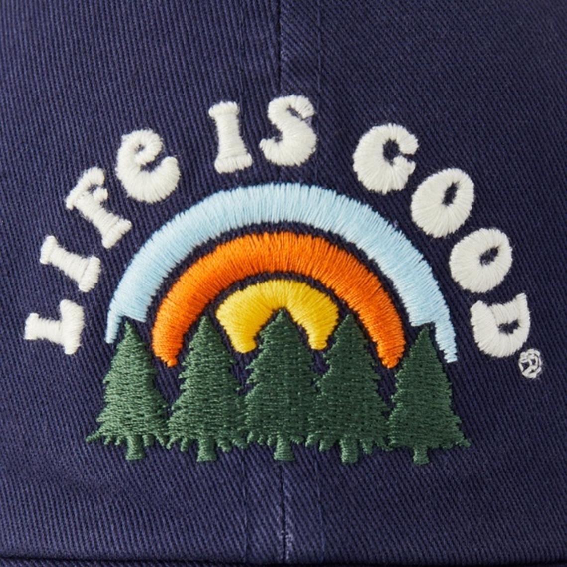 Life Is Good Rainbow Forest Chill Cap