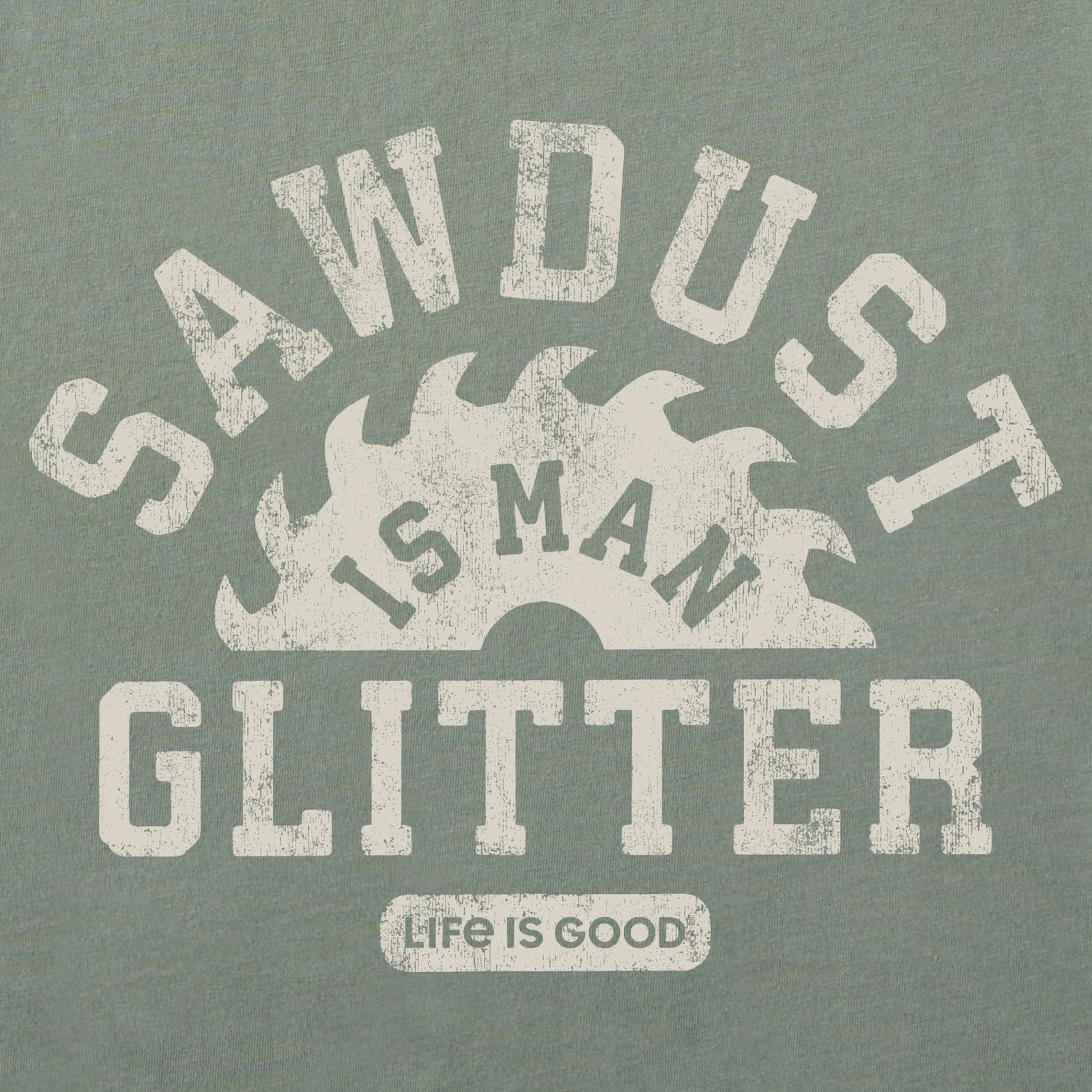 Men's Sawdust is glitter Crusher-LITE Tee