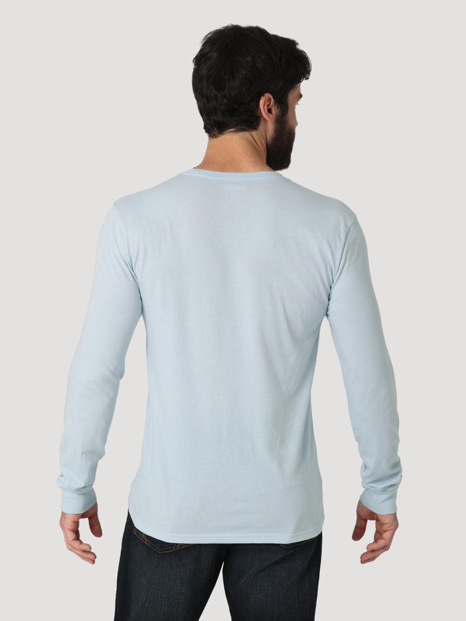 Wrangler Men's American Denim Long Sleeve T-Shirt