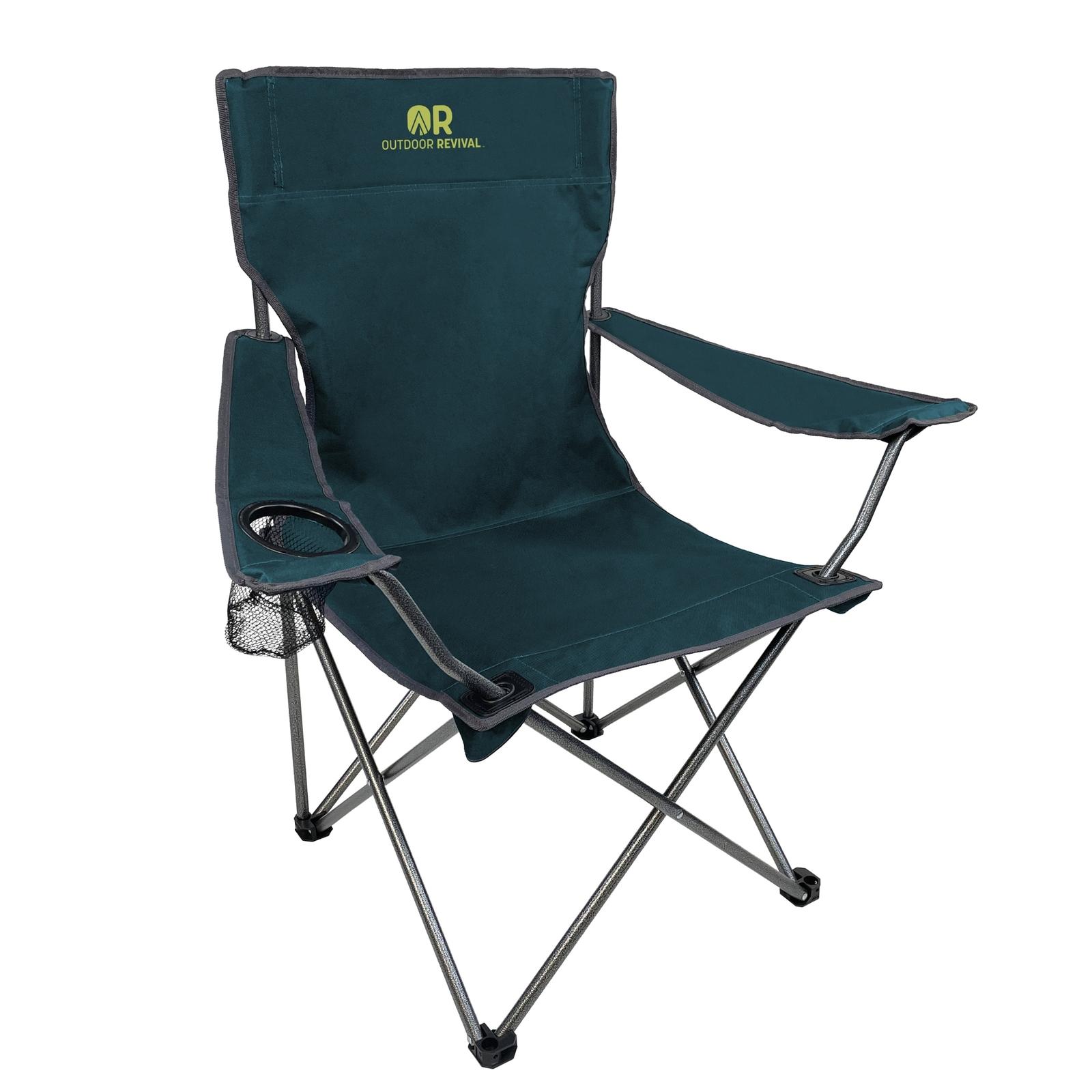 Outdoor Revival Everyday Quad Chair- semi side view