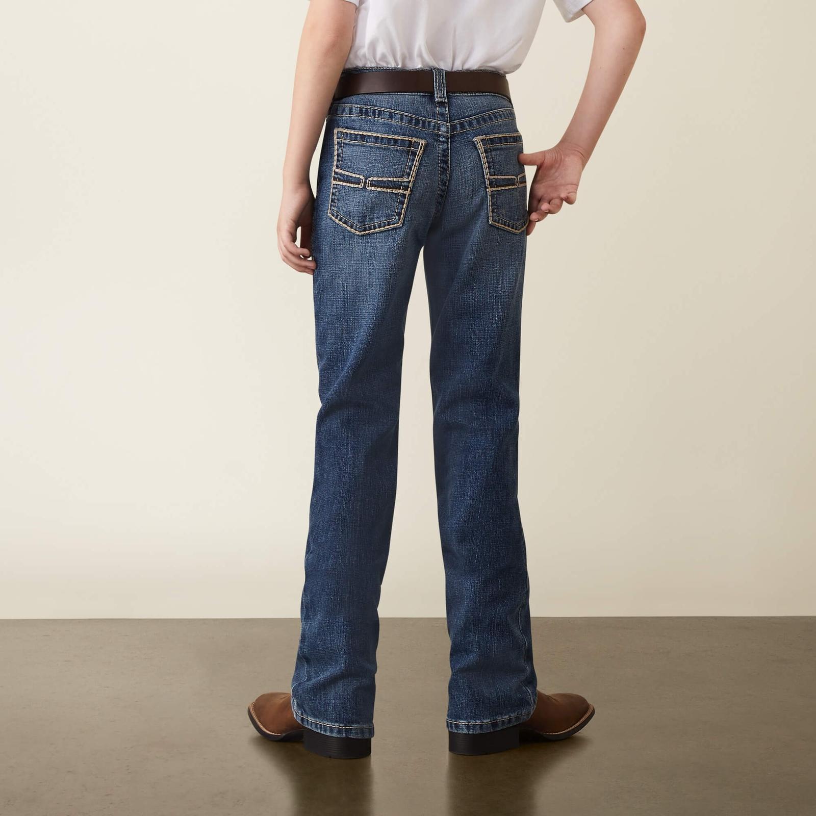 B4 Relaxed Graysill Boot Cut Jean back