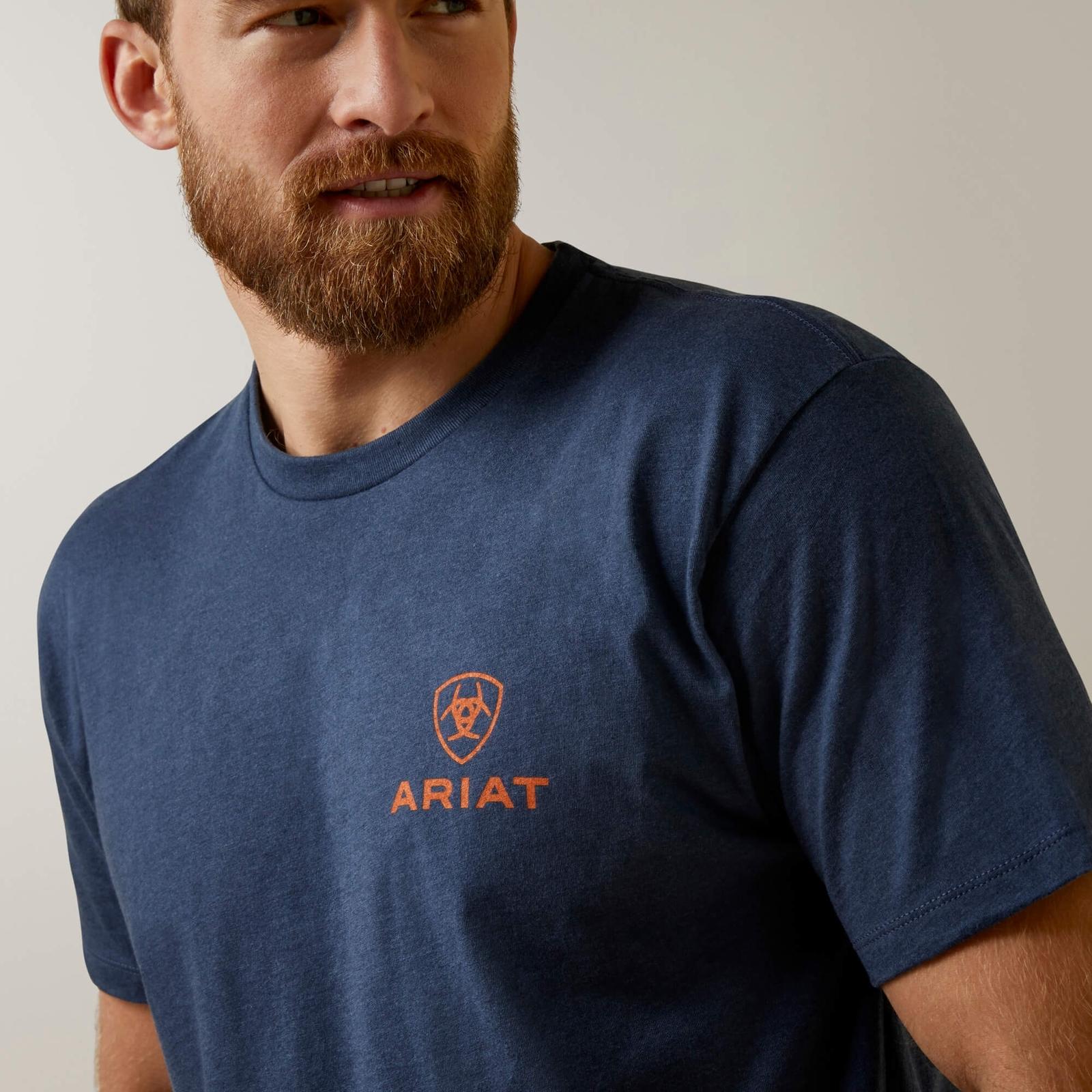 Ariat Mustang Fever T-Shirt front close view