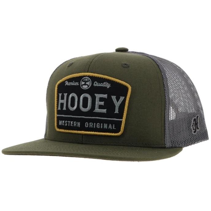 HOOEY  "TRIP" HAT OLIVE/GREY